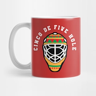 Cinco De Mayo Hockey Cinco De Five Hole Boys Girls Mug